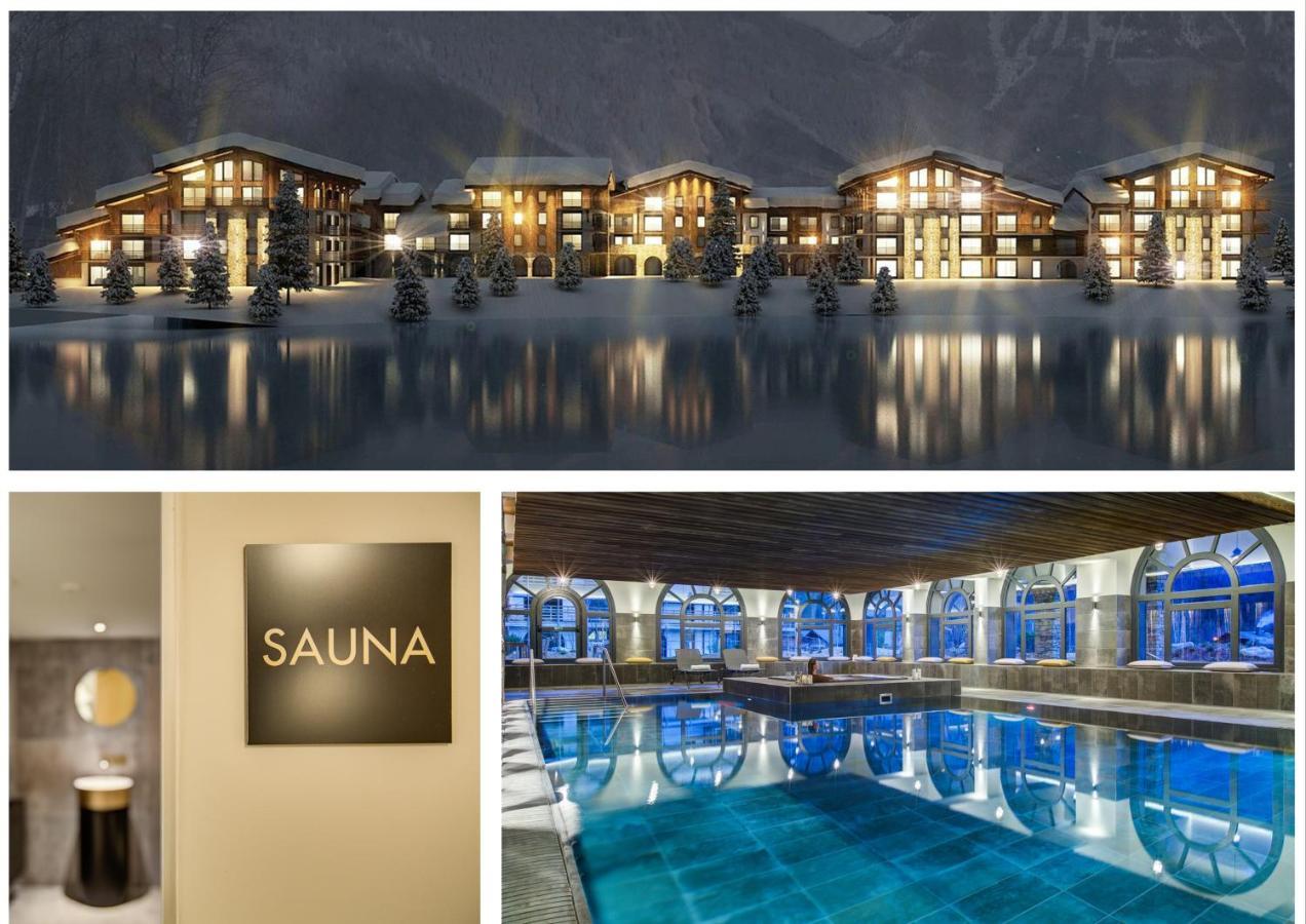 Thedrus Luxury Apt, Swimming Pool, Spa & More Chamonix Esterno foto